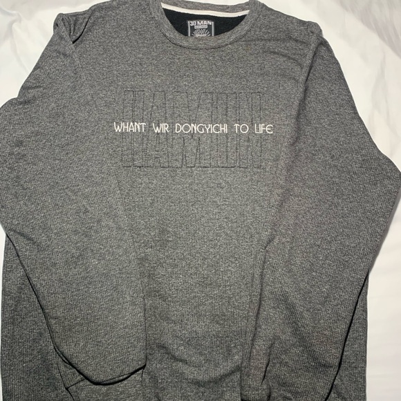 Gray Sweater for Men - Picture 3 of 4